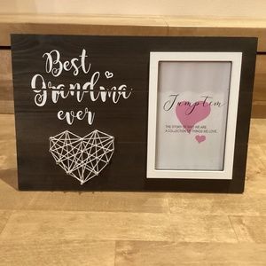 Jumptem “Best Grandma Ever” Appreciation Photo Frame NIB